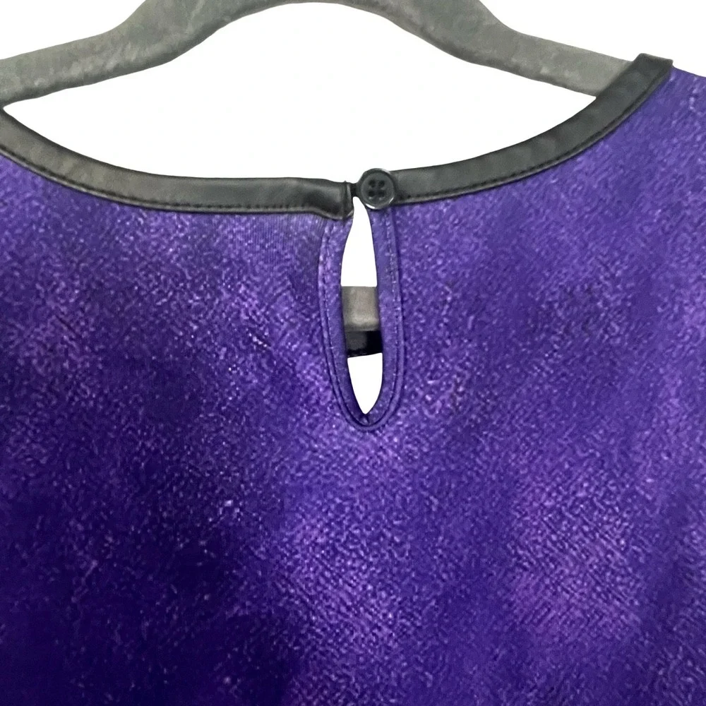 Disney Descendants 3 Mal Costume Dress Girls Large 10/12 Purple Ruffle Tulle